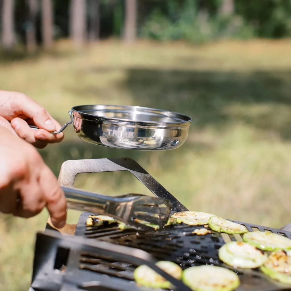 Набір туристичного посуду Tribe Single Set сталевий (T-FG-0009-metal) - изображение 11