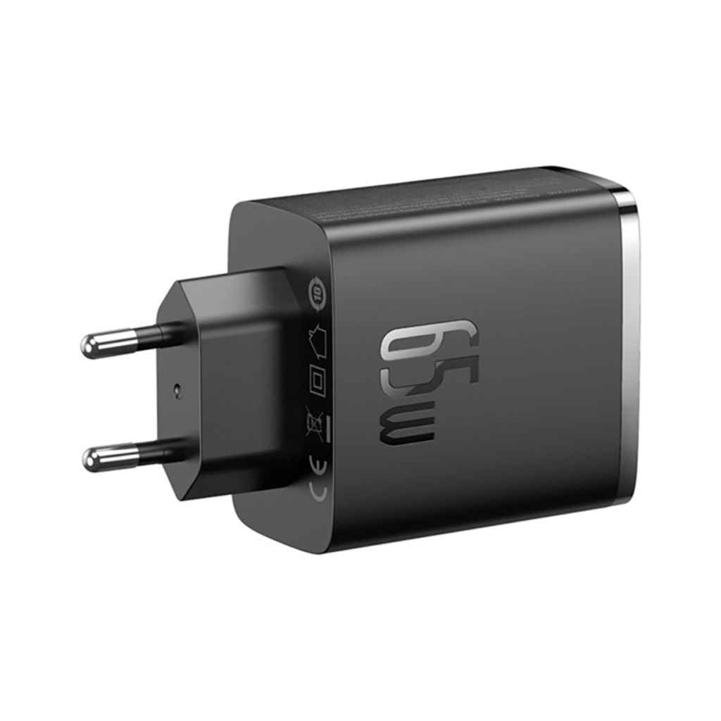Зарядний пристрій Baseus Cube Pro Fast Charger 2C+U 65W black (P10152301113-00) - зображення 6