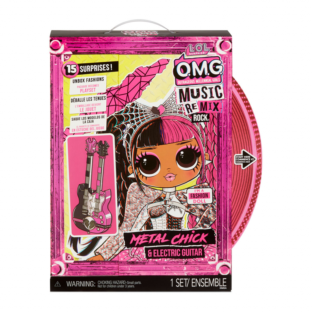 Лялька L.O.L. Surprise! O.M.G. Remix Rock - Леді-Метал (577577) - зображення 1