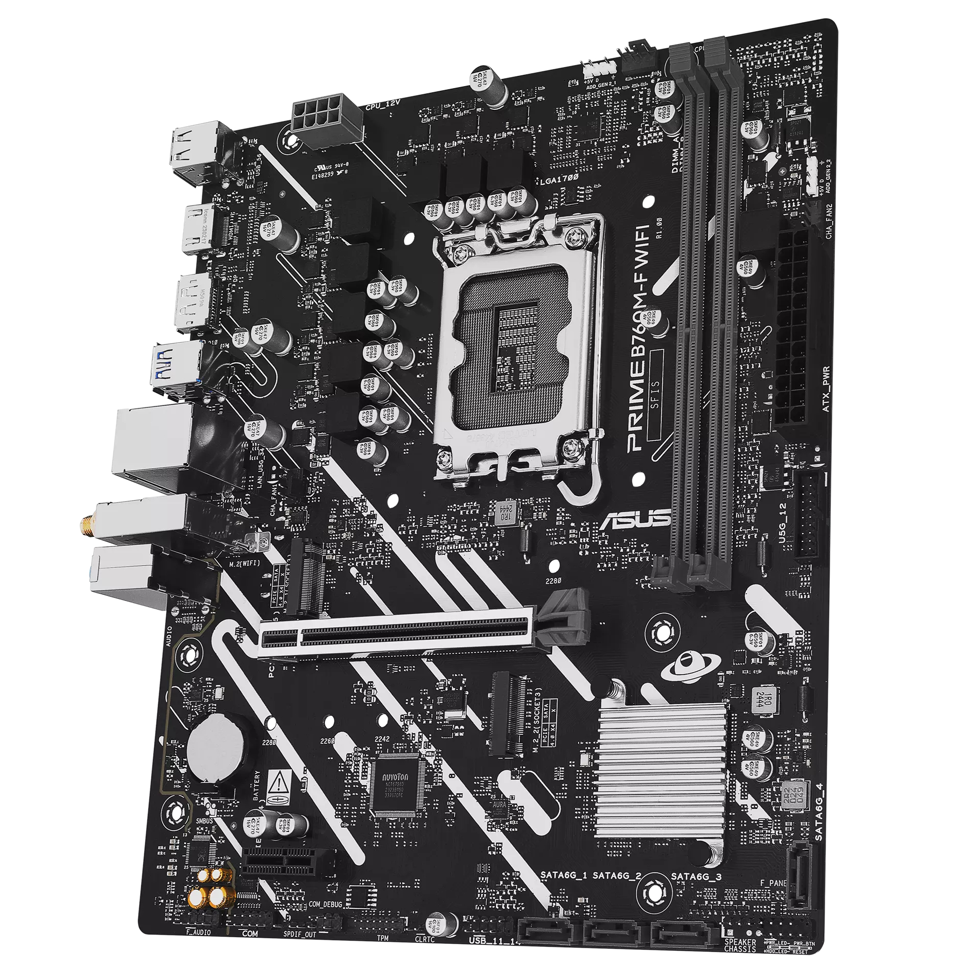 Материнська плата Asus Prime B760M-F WiFi Socket 1700 - picture 6