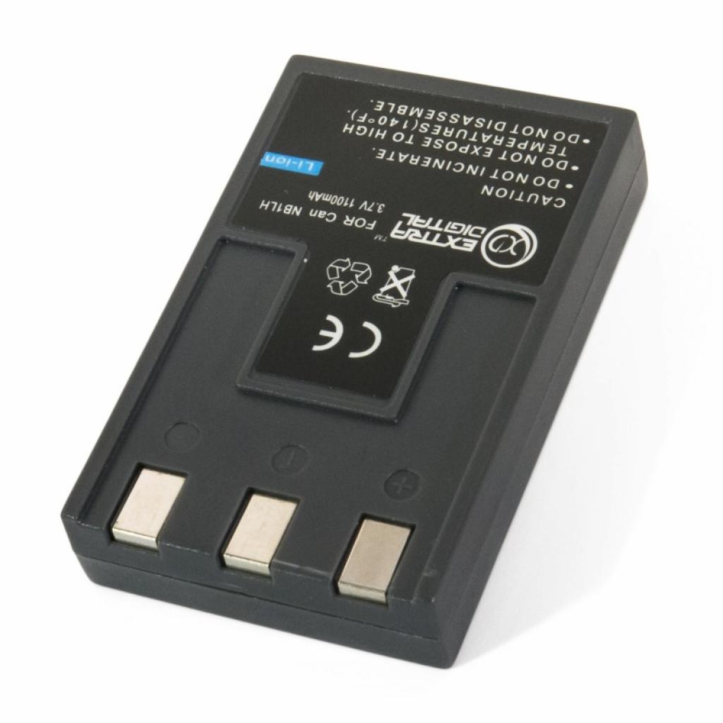 Акумулятор до фото/відео Extradigital Canon NB-1LH (BDC2435) - зображення 4