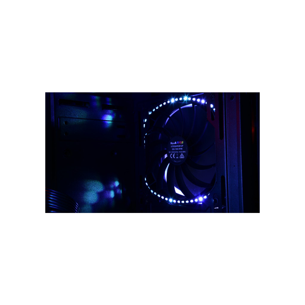 Кулер до корпусу Enermax SQUA RGB 3x 120 mm (3 PACK) (UCSQARGB12P-BP3) - зображення 12
