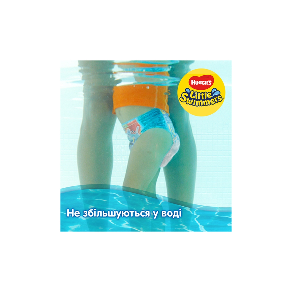 Підгузки Huggies Little Swimmer 3-4 (7-15 кг) 12 шт (36000183399) - зображення 4