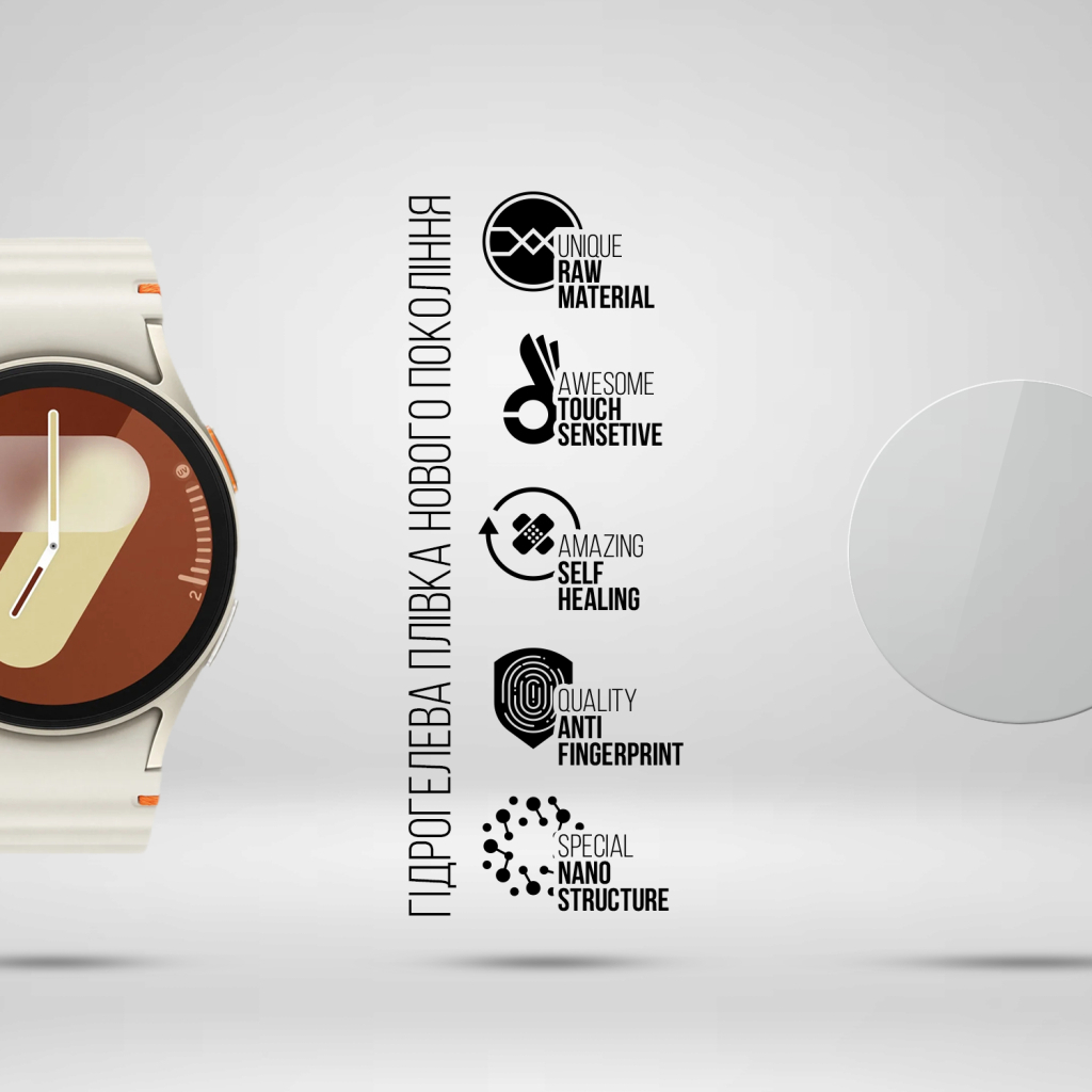 Плівка захисна Armorstandart Samsung Galaxy Watch 7 40mm 6 pcs (ARM79593) - зображення 2