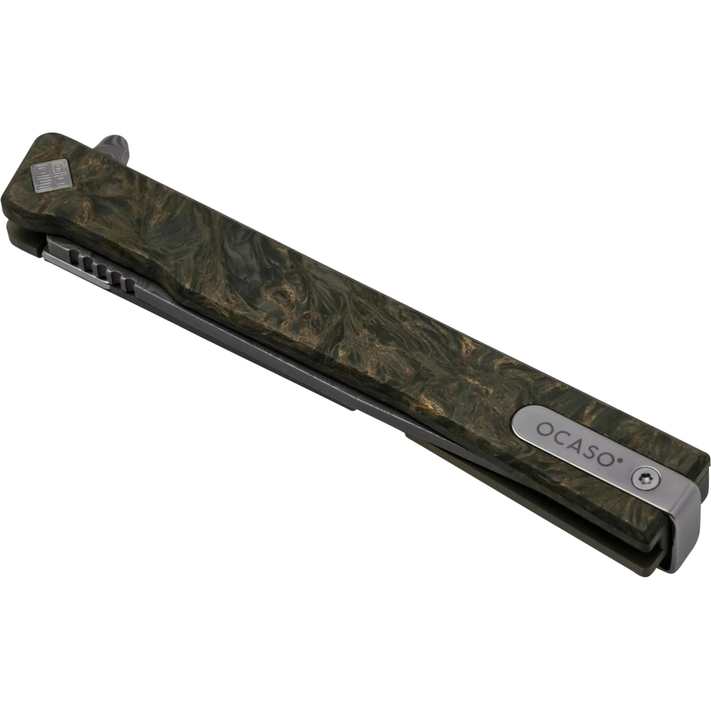 Ніж Ocaso Solstice Fat Carbon Gold Damascus (10IFG) - зображення 6