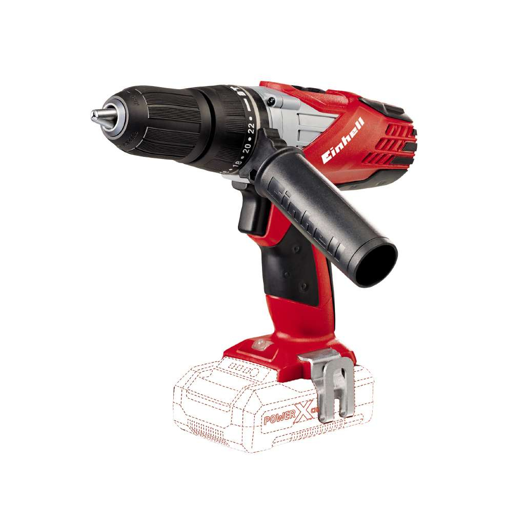 Шуруповерт Einhell TE-CD 18-2 Li-i Solo ударний акумуляторний (4513802) - зображення 1