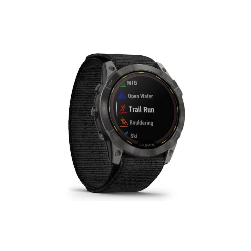 Смарт-годинник Garmin Enduro 2, Saph, Carbon GrayDLC Ti w/Black UltraFit Band, GPS (010-02754-01) - зображення 3