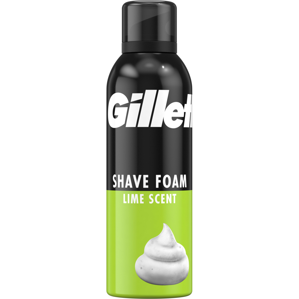 Піна для гоління Gillette Classic Лайм 200 мл (3014260228675) - изображение 1