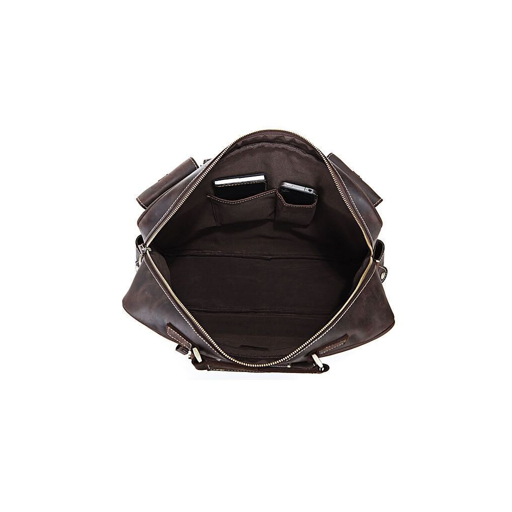 Сумка Vintage Коричнева (14052) - зображення 9