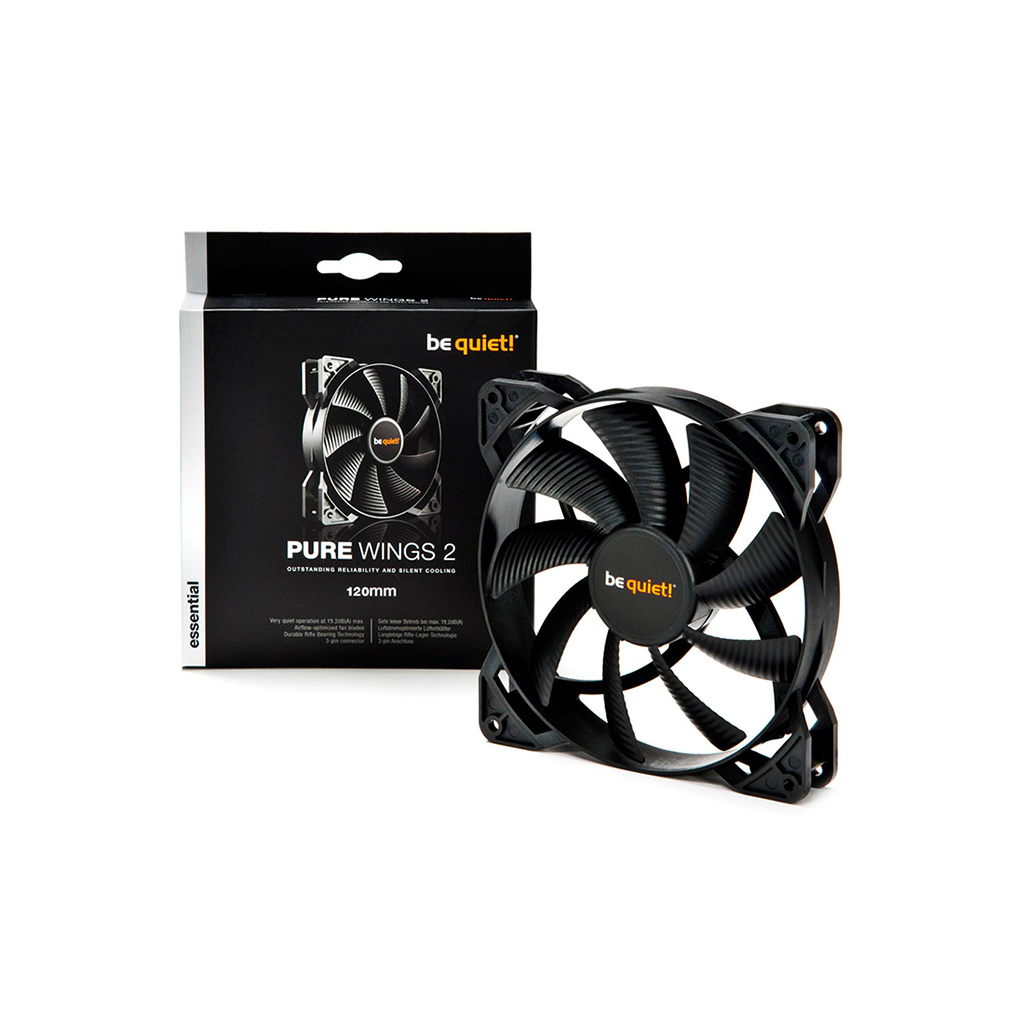 Кулер до корпусу Be quiet! Pure Wings 2 120mm (BL046) - зображення 1