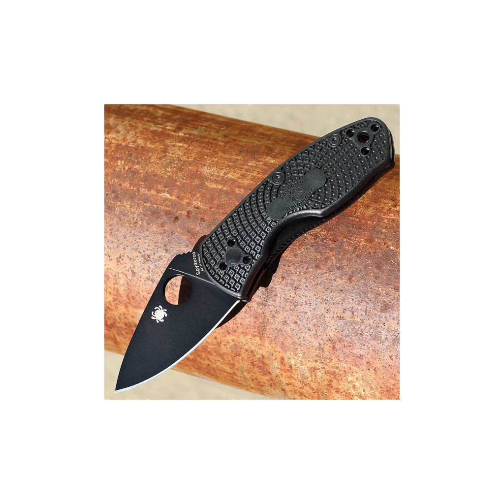 Ніж Spyderco Ambitious Lightweight BB Black (C148PBBK) - зображення 8