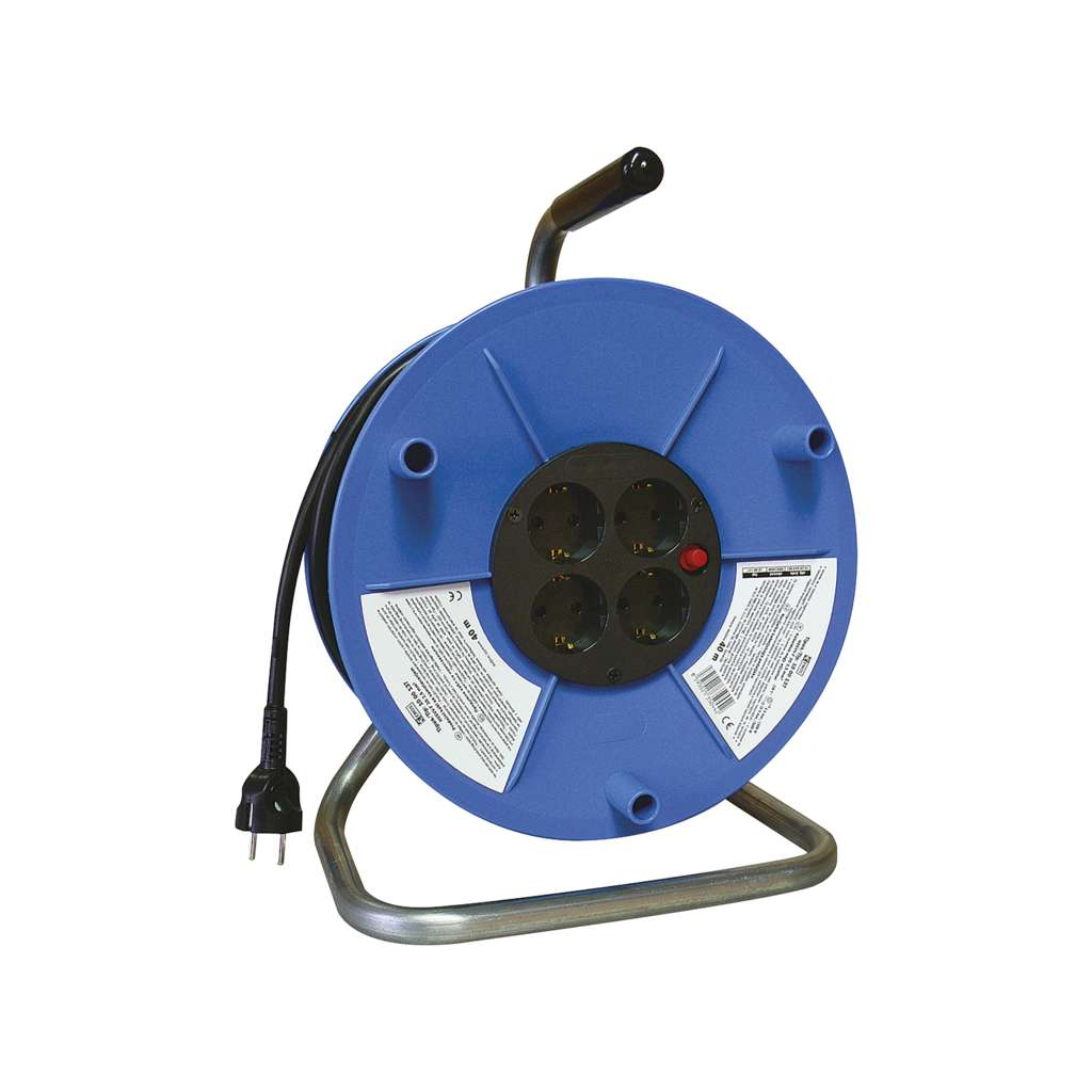 Мережевий подовжувач EMOS катушка 4 роз., 40 м (P09240M) - зображення 4