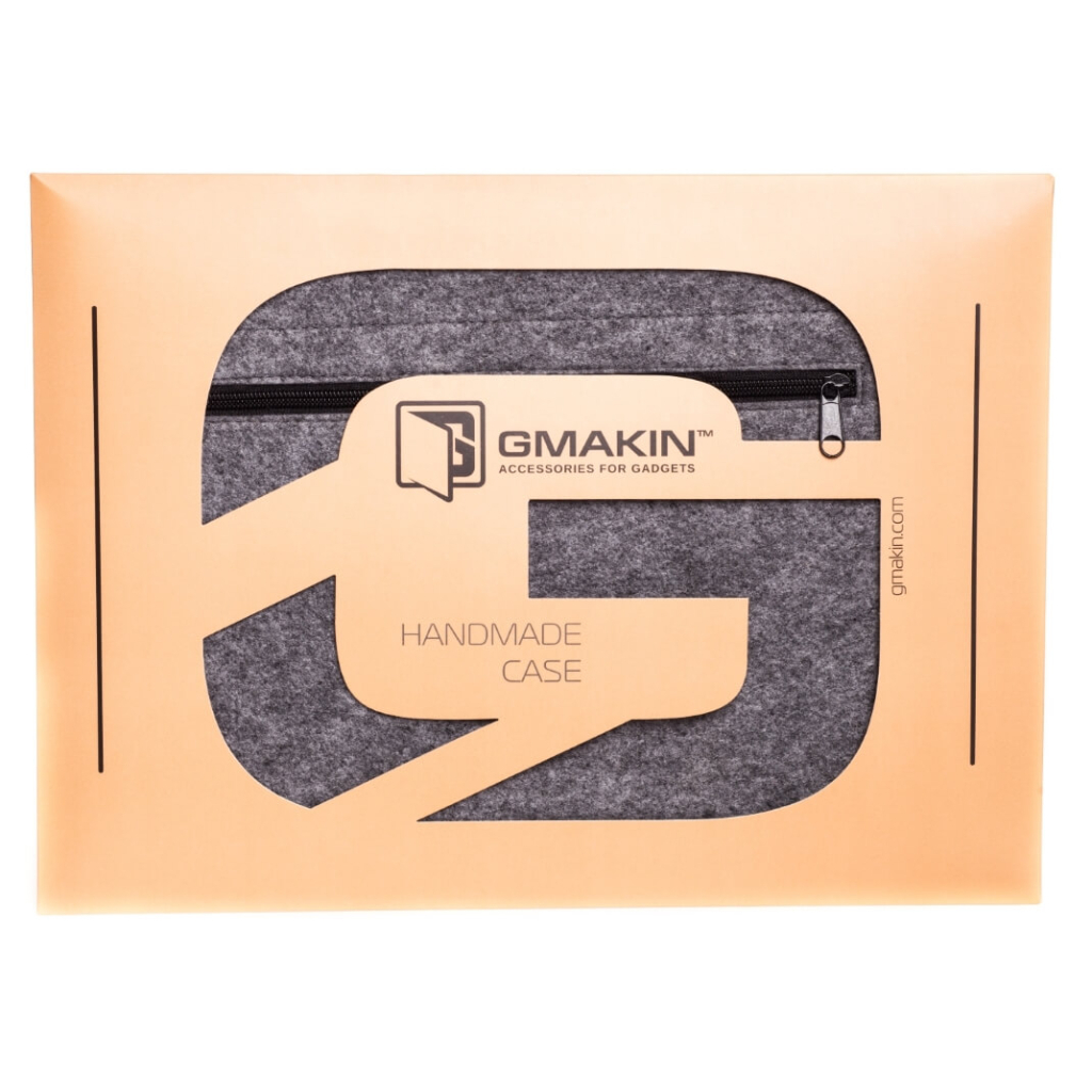 Чохол до ноутбука Gmakin 13" GM67 Grey, для Macbook Pro 13 (GM67-13New) - зображення 12