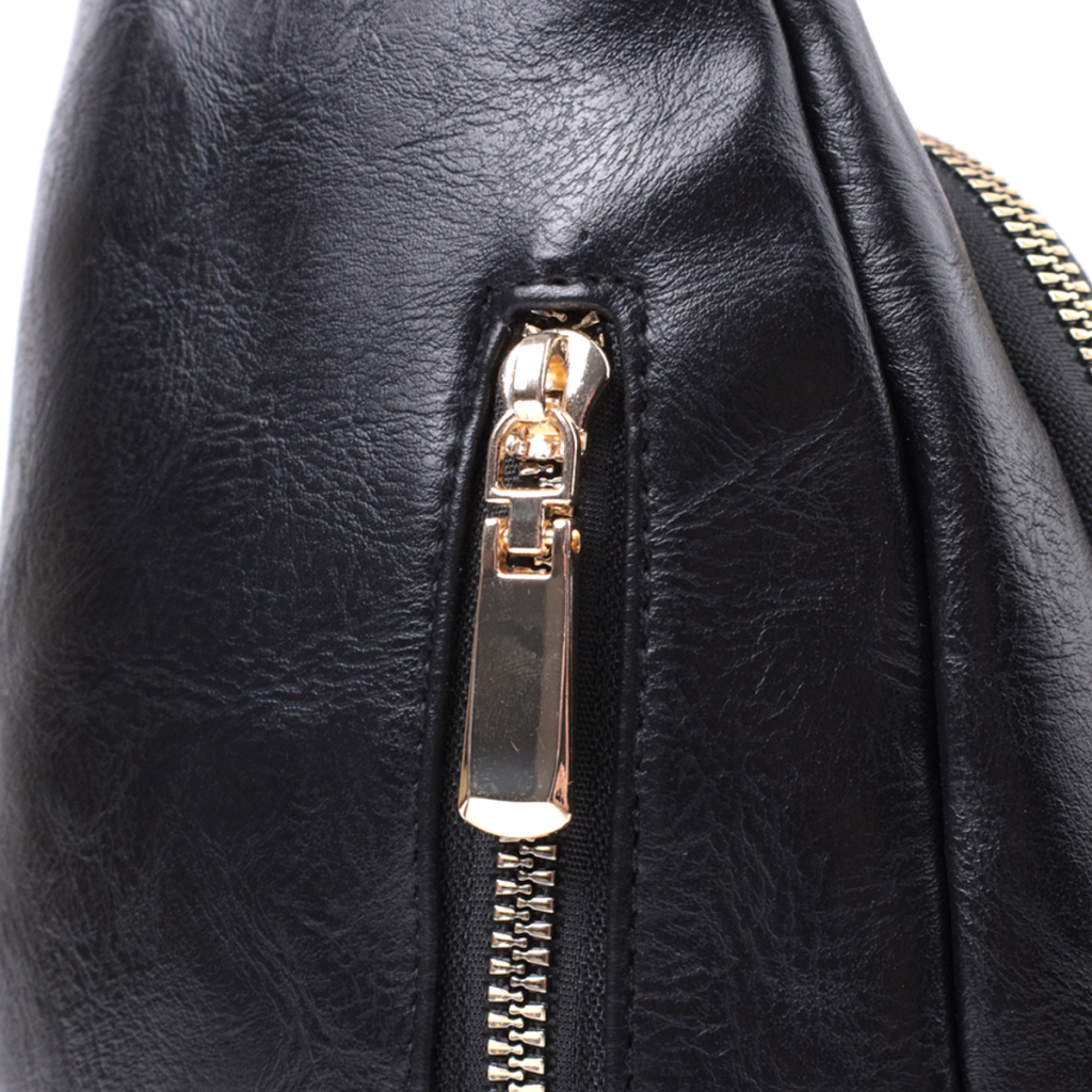 Сумка Vintage З гладкої екошкіри Чорна (22770) - зображення 5