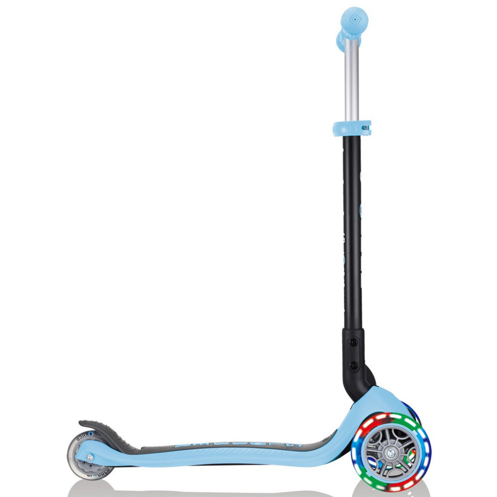 Самокат Globber Go Up Foldable Plus Lights пастельно-синій (743-200) - зображення 4