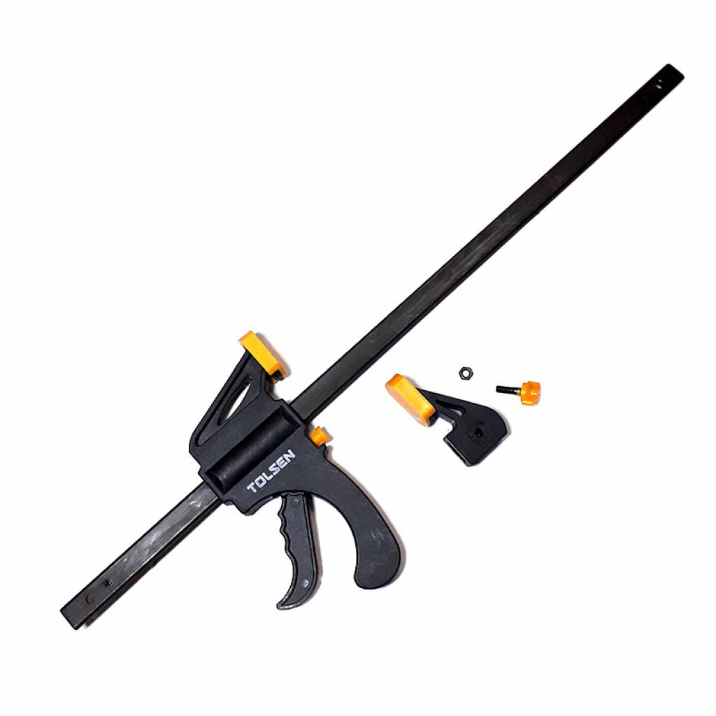 Струбцина Tolsen швидкозатискна 450 мм (10206) - зображення 2