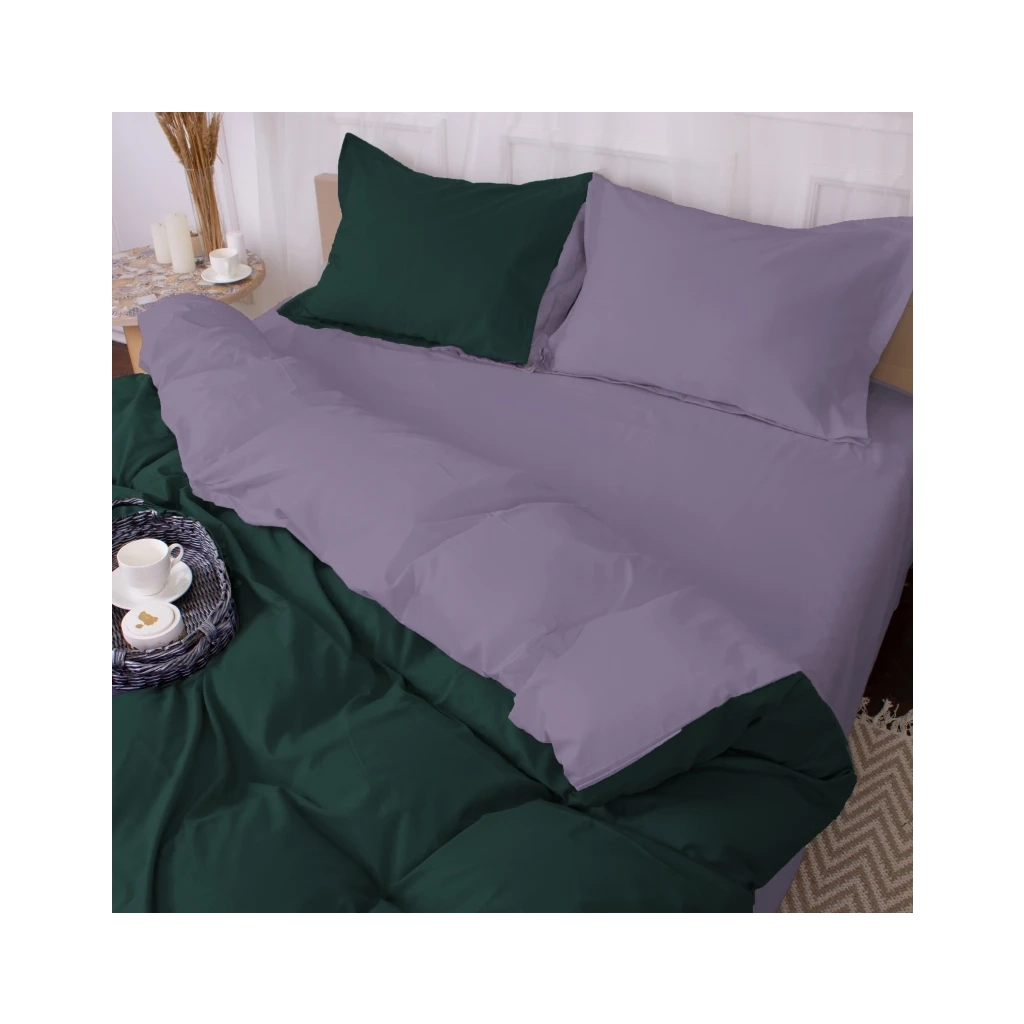 Постільна білизна MirSon Poplin Line 056 + 091 Rowena 110x140 (2200006277637) - изображение 2