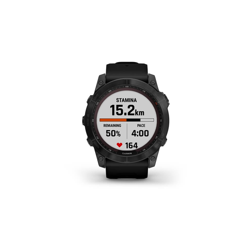 Смарт-годинник Garmin fenix 7X Sapph Sol Black DLC Ti w/ Black Band, GPS (010-02541-23) - зображення 6