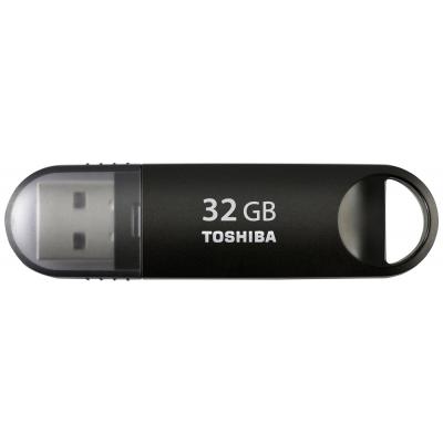 USB флеш накопичувач Toshiba 32GB Suzaku Black USB 3.0 (THN-U361K0320M4) - зображення 1