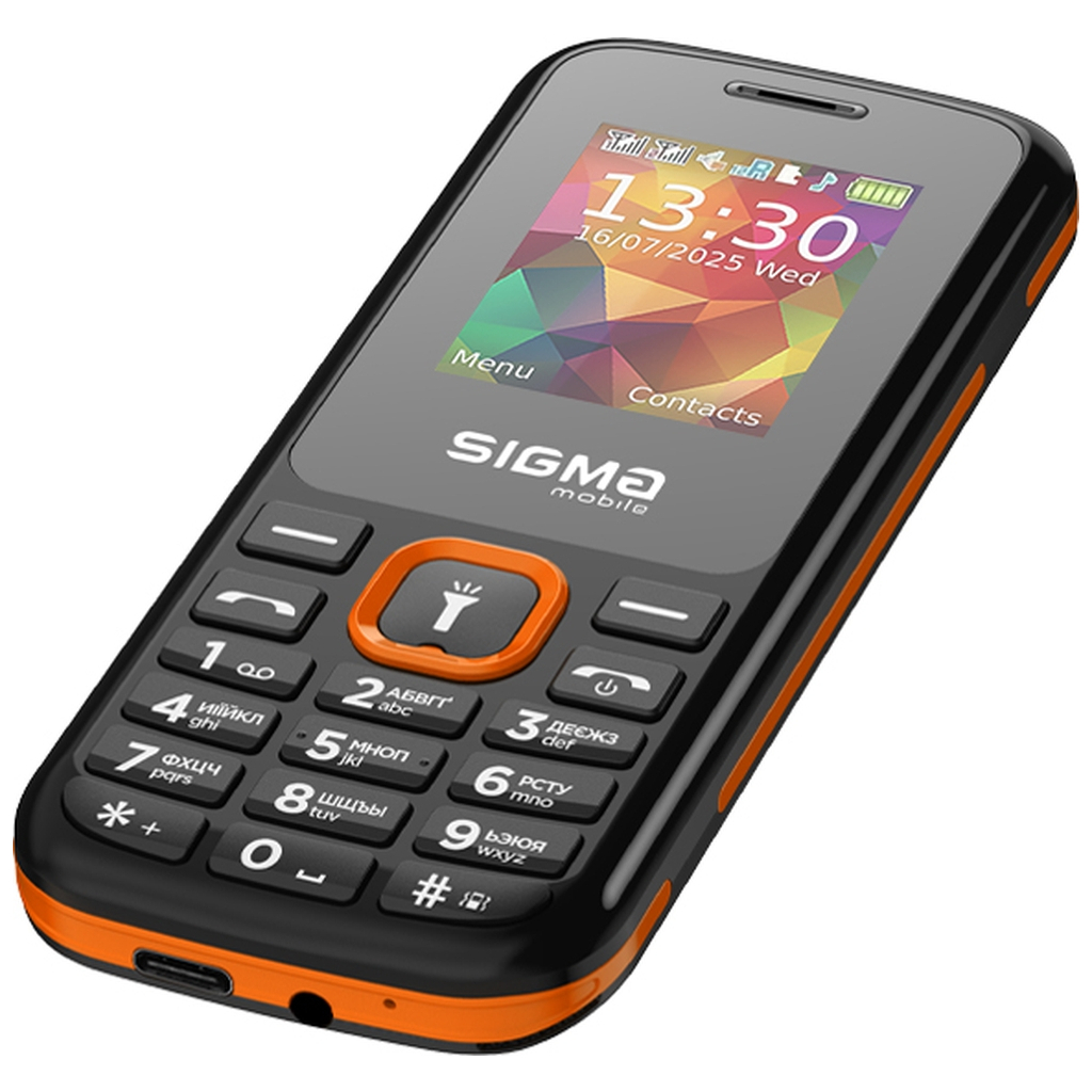 Мобільний телефон Sigma X-style 171 MINI Black-Orange (4827798813737) - зображення 5