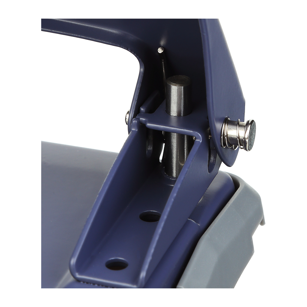 Діркопробивач Buromax металевий MORANDI STYLE, до 25 аркушів, 115 х 96 х 89 мм, синій (BM.4042-02) - зображення 4