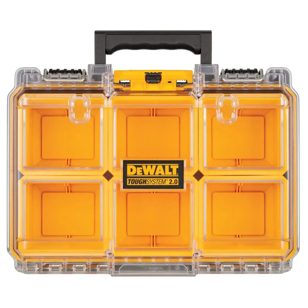 Ящик для інструментів DeWALT TOUGHSYSTEM 2.0 1/2, 261х385х124 мм (DWST83392-1) - зображення 4