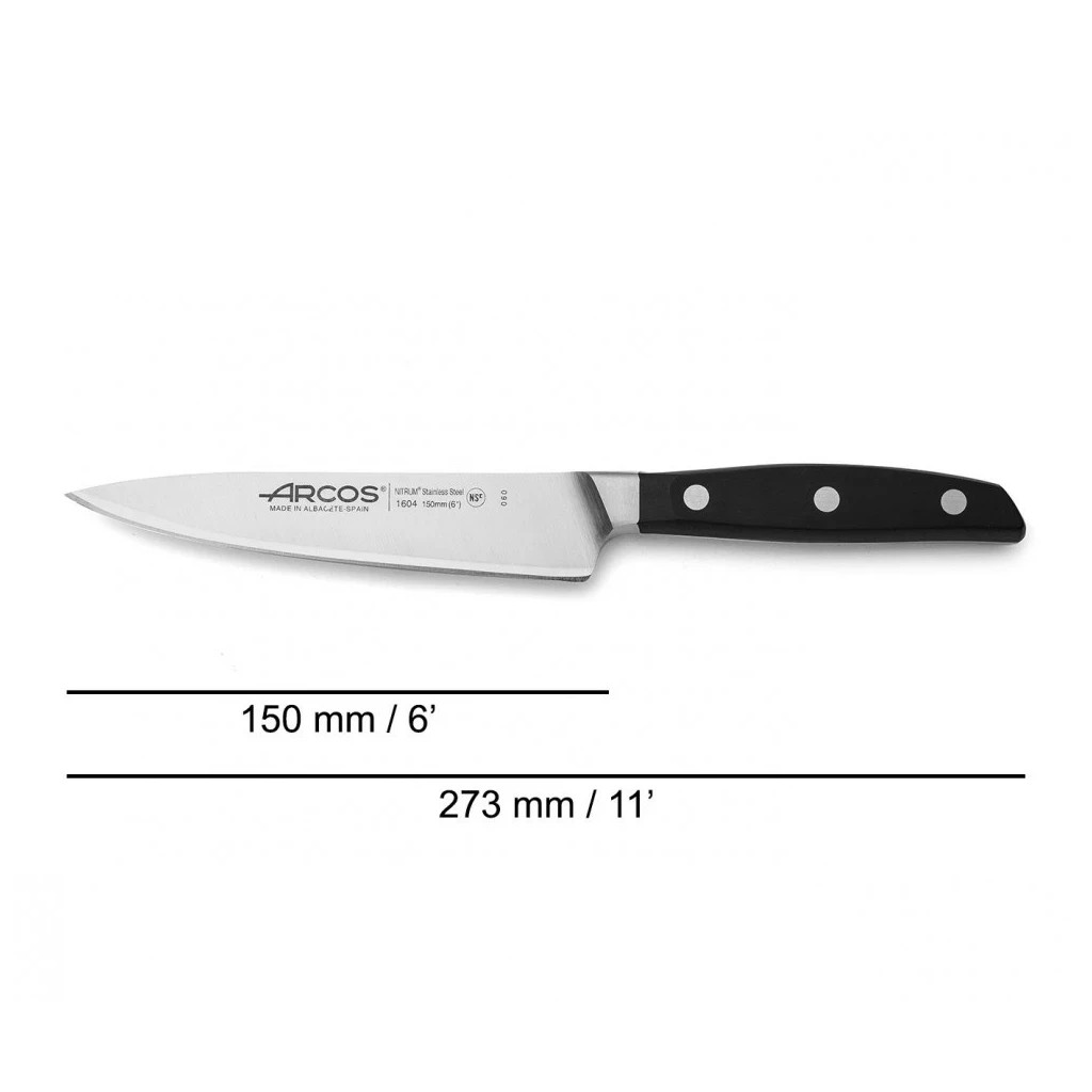 Кухонний ніж Arcos Manhattan 150 мм (160400) - зображення 2