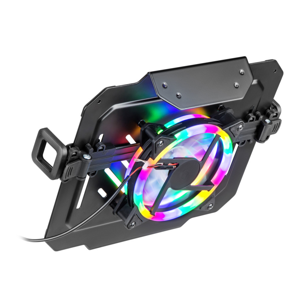 Підставка до ноутбука OfficePro для кронштейнів VESA 75x75,100x100 +RGB (LH474B) - зображення 2