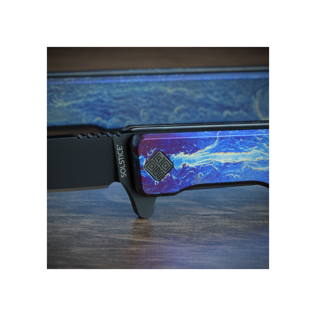 Ніж Ocaso Solstice, Anodized titanium, Black (10DBB) - зображення 4