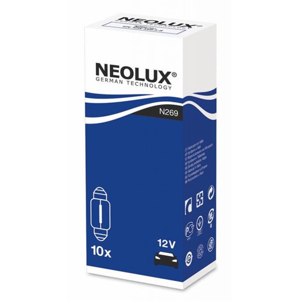 Автолампа Neolux 10W (N269) - зображення 2