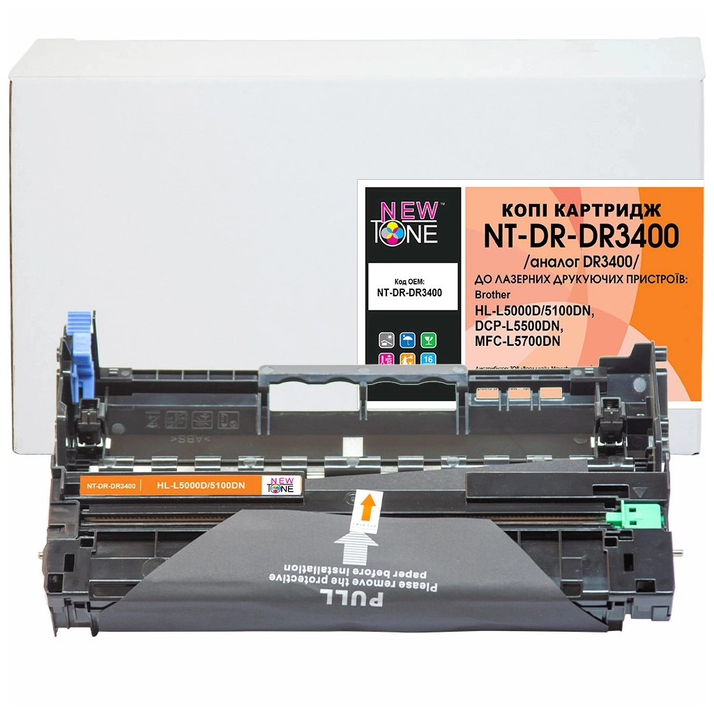 Драм картридж NewTone Brother HL-L5000D/5100DN, DCP-L5500DN, MFC-L5700DN (NT-DR-DR3400) - picture 1
