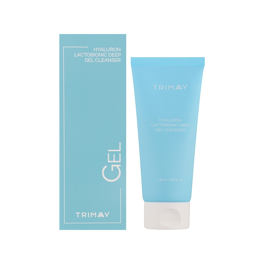 Гель для вмивання Trimay Hyaluron Lactobionic Deep Gel Cleanser 120 мл (8809822540792) - изображение 2