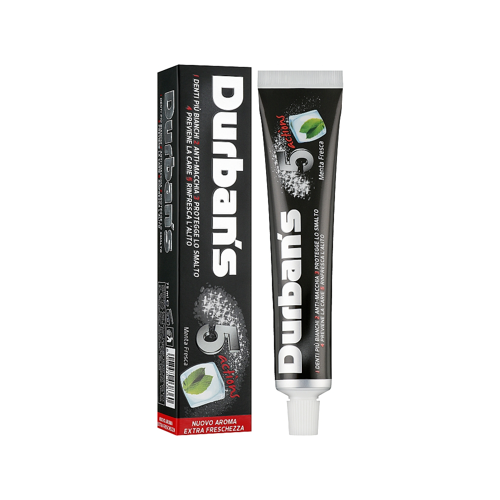 Зубна паста Durban's 5 дій 75 мл (8008970038360) - зображення 1