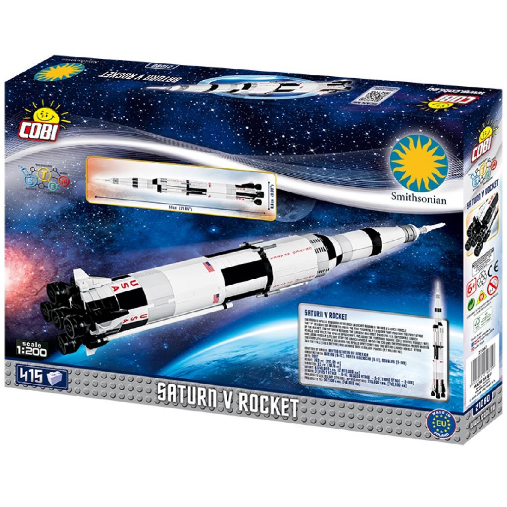 Конструктор Cobi Космічна ракета Сатурн-5 415 деталей (COBI-21080) - зображення 4