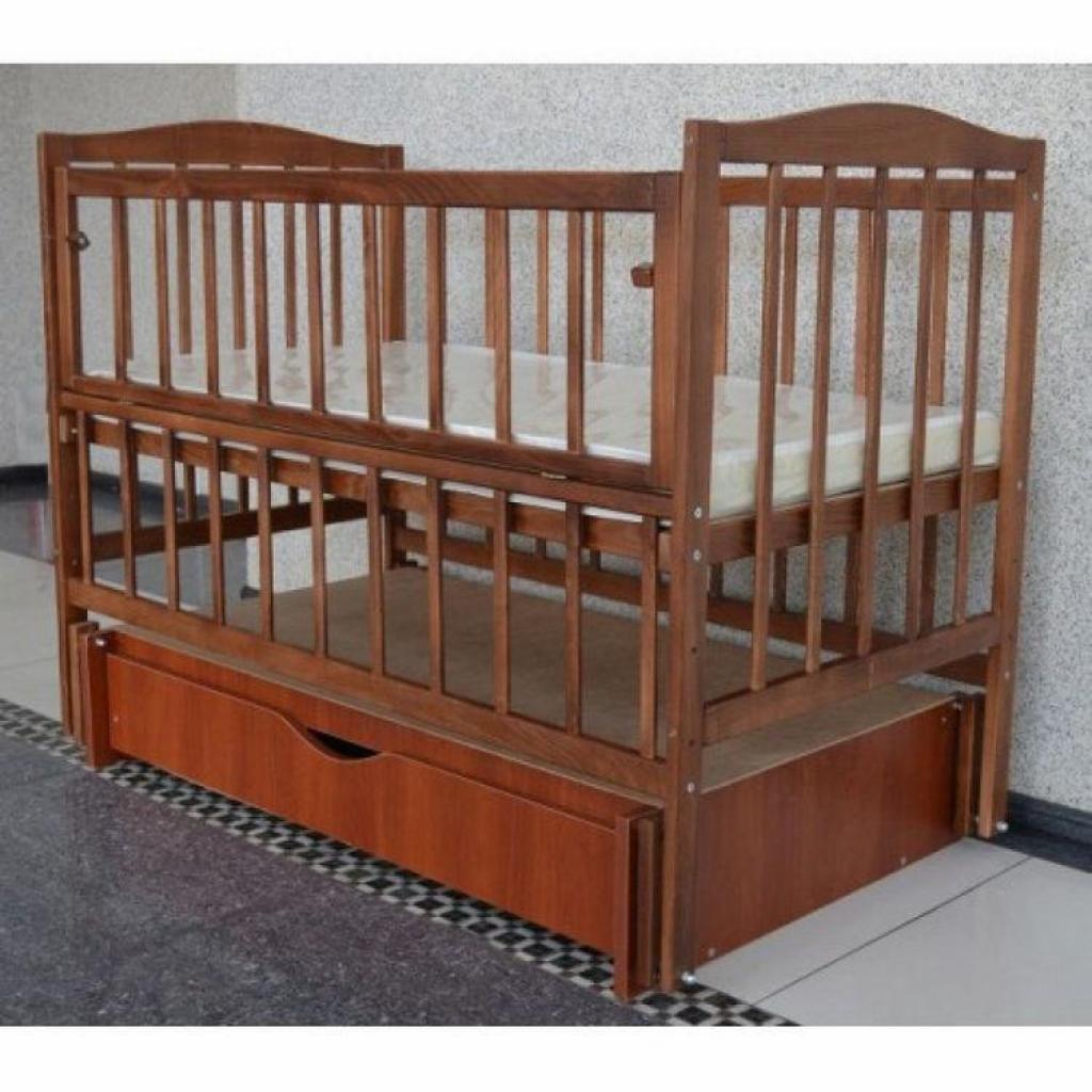 Ліжечко Sofia Eco Color S-5 горіх 120*60 (20312) - зображення 1