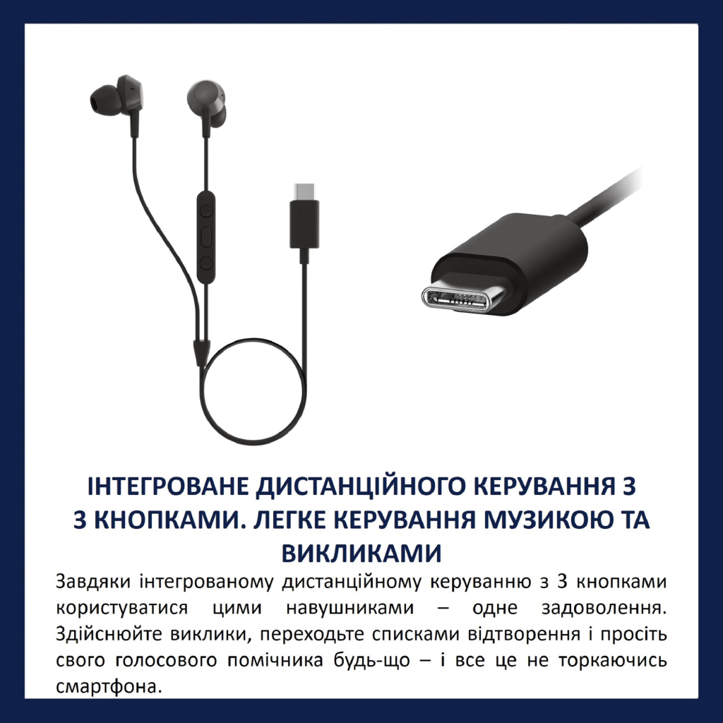 Навушники Philips TAE5008BK/00 USB-C Black (TAE5008BK/00) - зображення 4