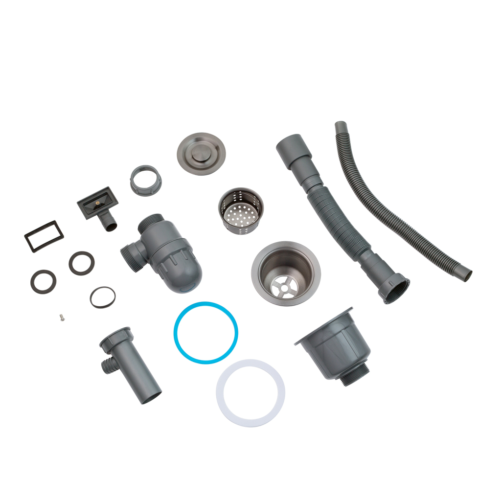 Мийка кухонна Kroner Geburstet-6050HM (CV022802) - зображення 9