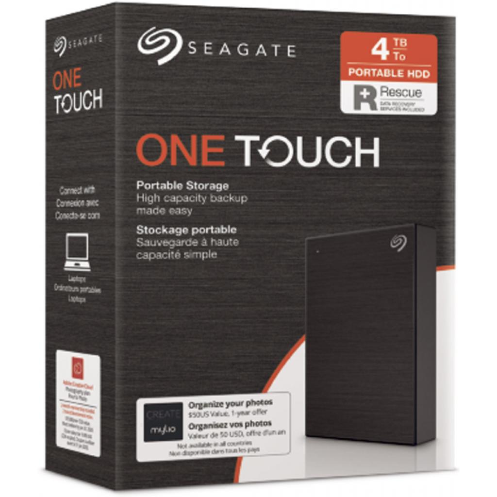 Зовнішній жорсткий диск 2.5" 4TB One Touch USB 3.2 Seagate (STKC4000400) - зображення 8