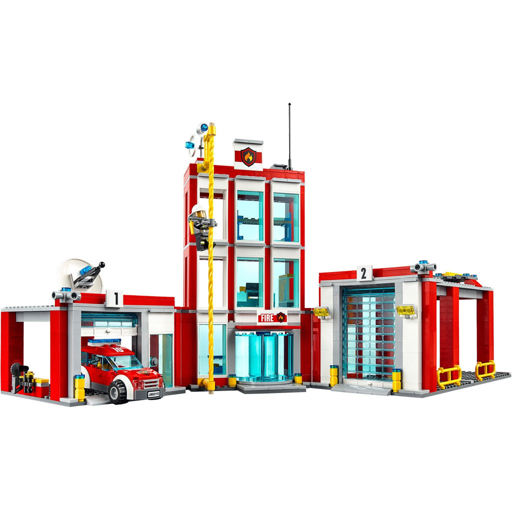 Конструктор LEGO City Fire Пожежна частина (60110) - зображення 7