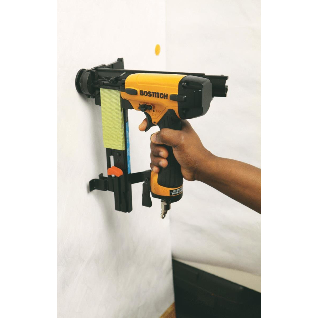 Степлер будівельний Bostitch пневматичний, тип кріплення SL, довжина 19-38 мм та шайби SB-CAPS (SL1838BC-E) - зображення 5