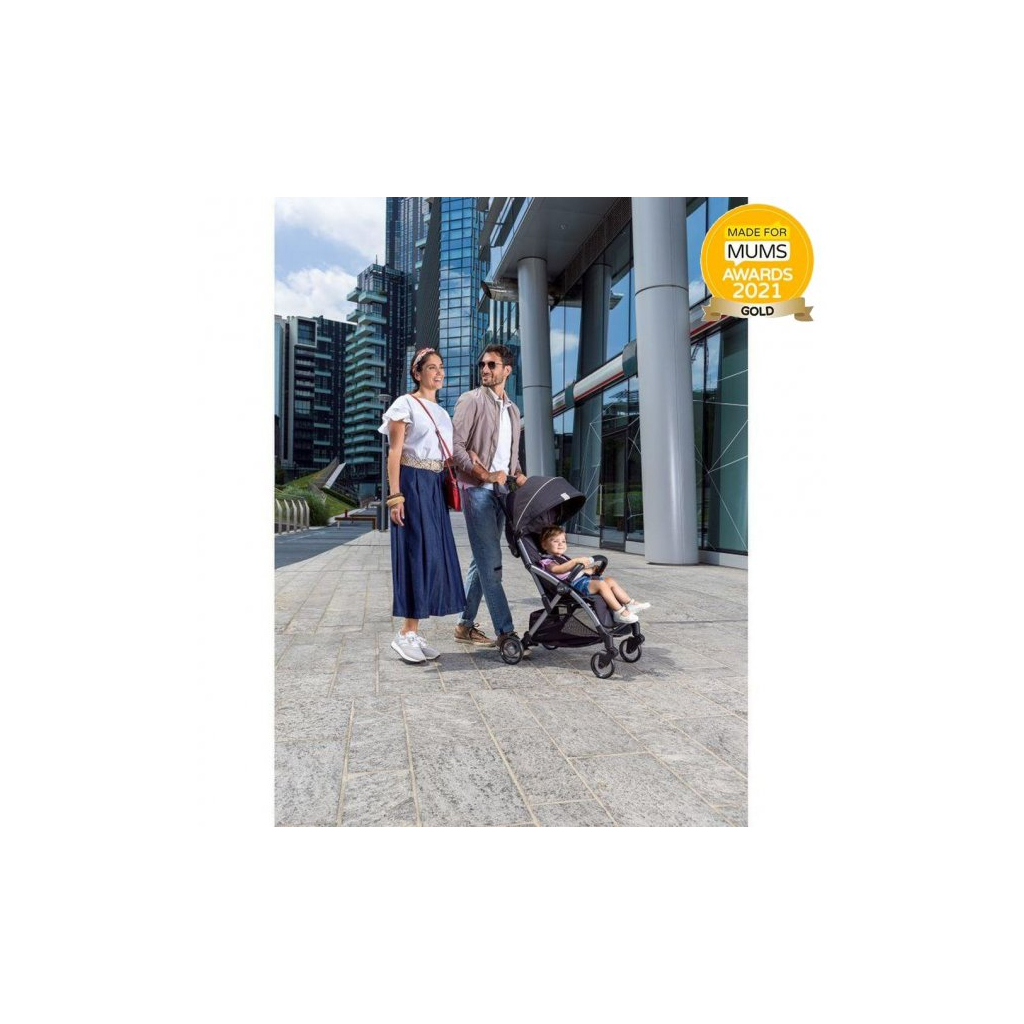 Коляска Chicco Goody Plus Stroller Сіро-салатова (79877.19.00) - зображення 4