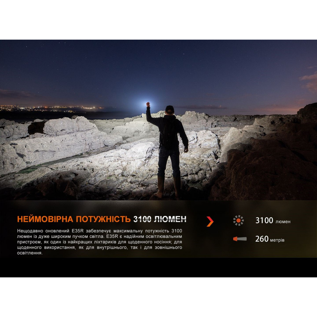 Ліхтар Fenix E35R - зображення 5