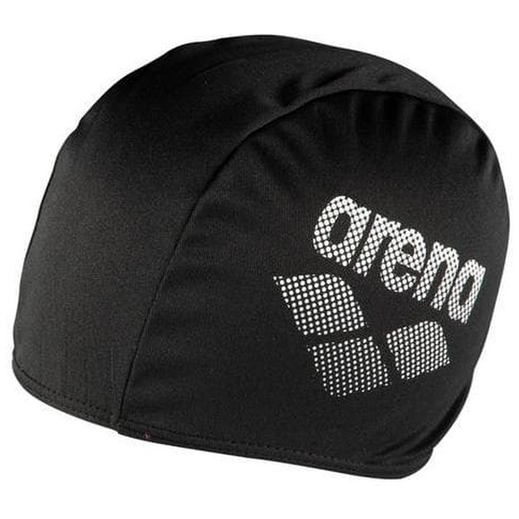 Шапка для плавання Arena Polyester II 002467-500 чорний Уні OSFM (3468336220559) - зображення 1
