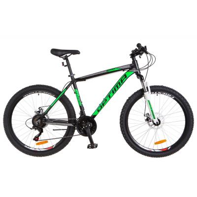 Велосипед Optimabikes 26" MOTION 2018 AM 14G DD рама-19" Al чорно-салатовий (OPS-OP-26-118) - зображення 1