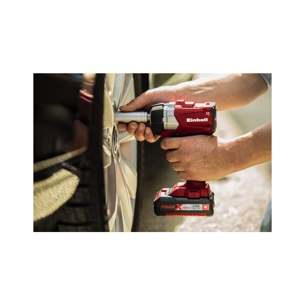 Гайковерт Einhell TP-CW 18 Li BL - Solo, PXC, 18В (без АКБ і ЗП) (4510040) - изображение 3