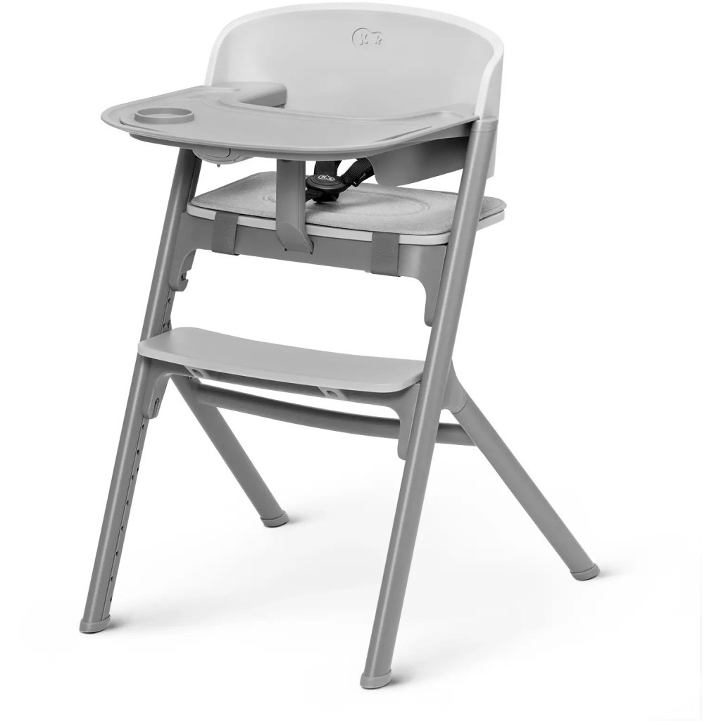 Стілець для годування Kinderkraft Igee Cloudy Grey (5902533919062) - зображення 1