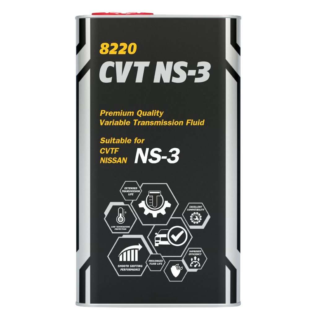 Трансмісійна олива Mannol 8220 O.E.M. for CVT NS-3 4л Metal (MN8220-4ME) - зображення 1