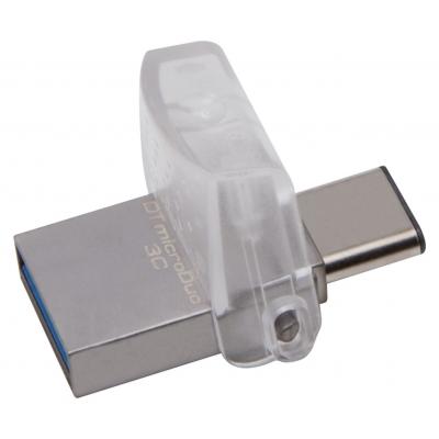 USB флеш накопичувач Kingston 64GB DataTraveler microDuo 3C USB 3.1 (DTDUO3C/64GB) - зображення 4