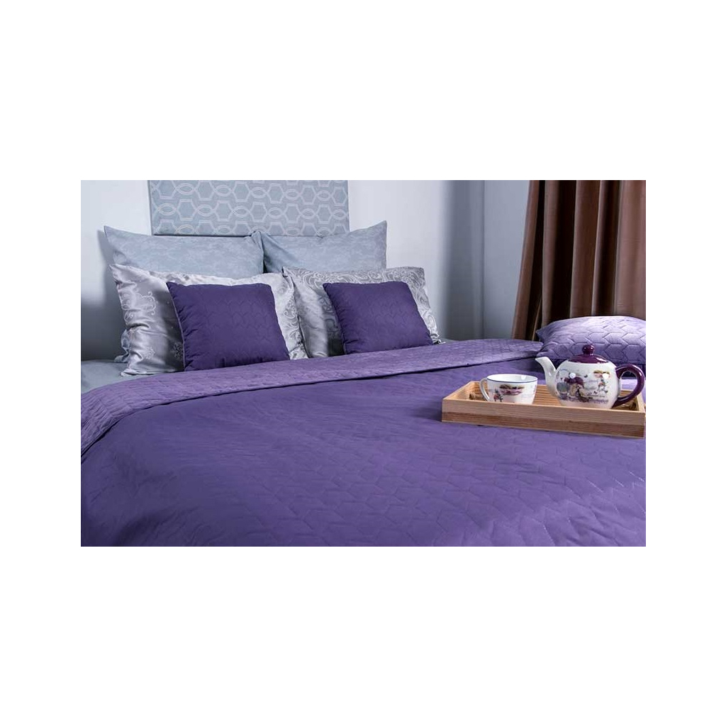 Подушка Руно декоративна Velour Violet 40х40 (311.55_Violet) - зображення 4