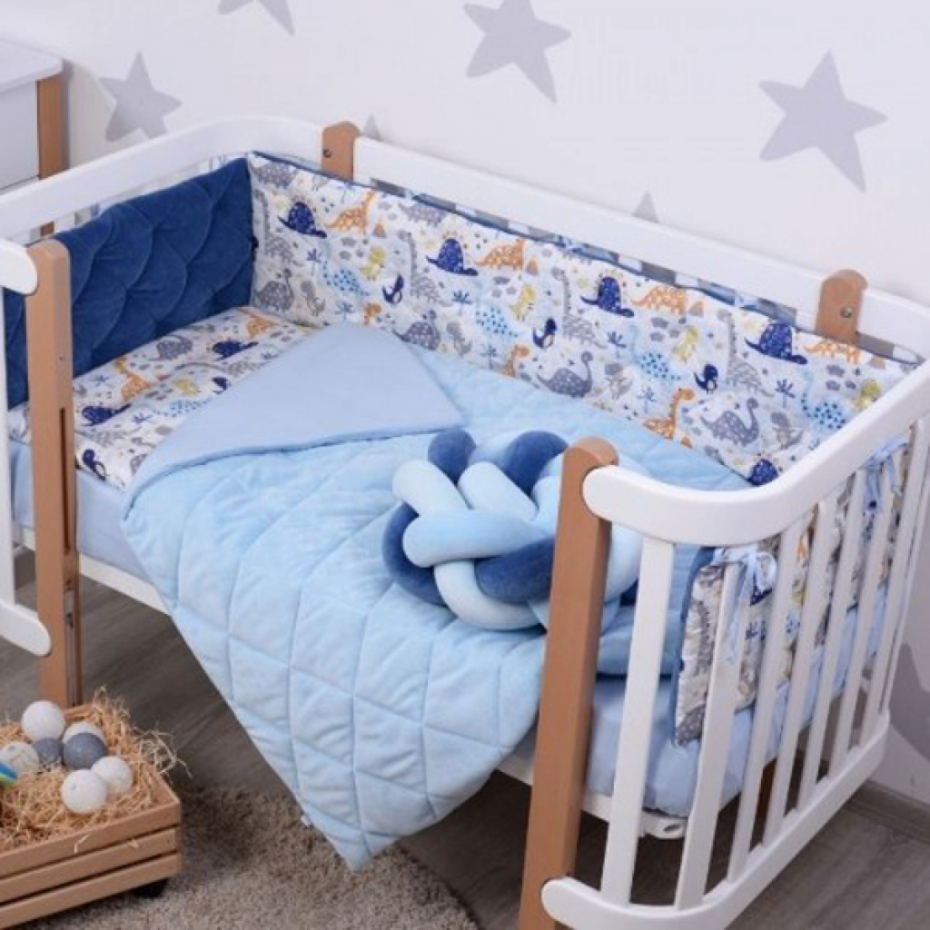 Дитячий постільний набір Верес Velour Dino 5 одиниць (218.03) - зображення 2